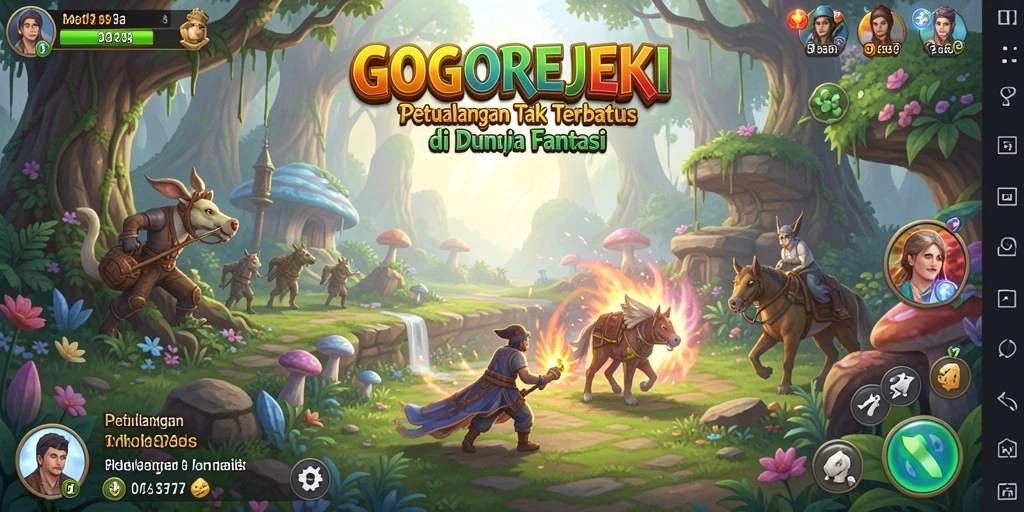 Tampilan menarik dari gameplay <strong>GOGOREJEKI</strong> yang penuh dengan petualangan mendebarkan.